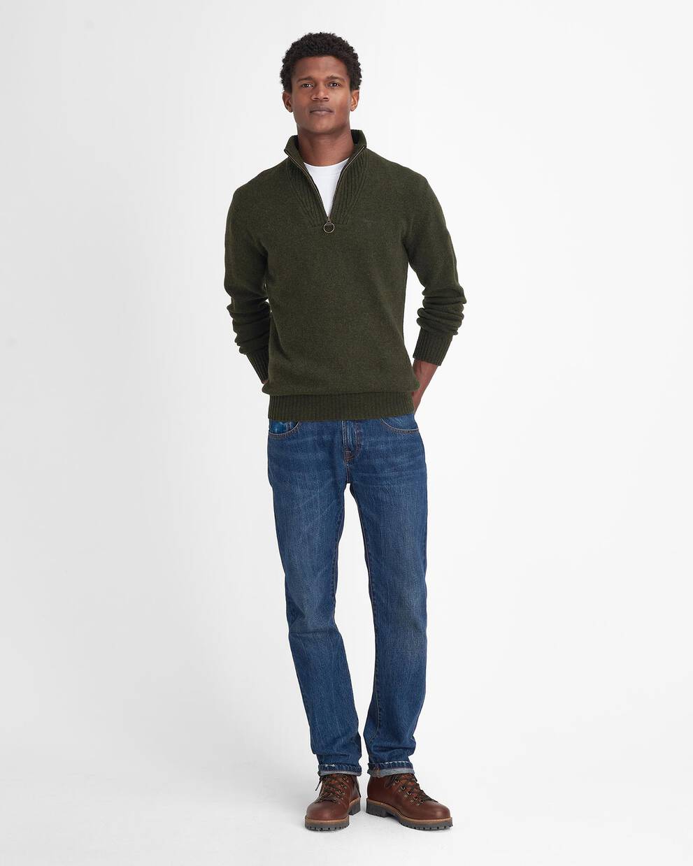 Essential Half-Zip Jumper