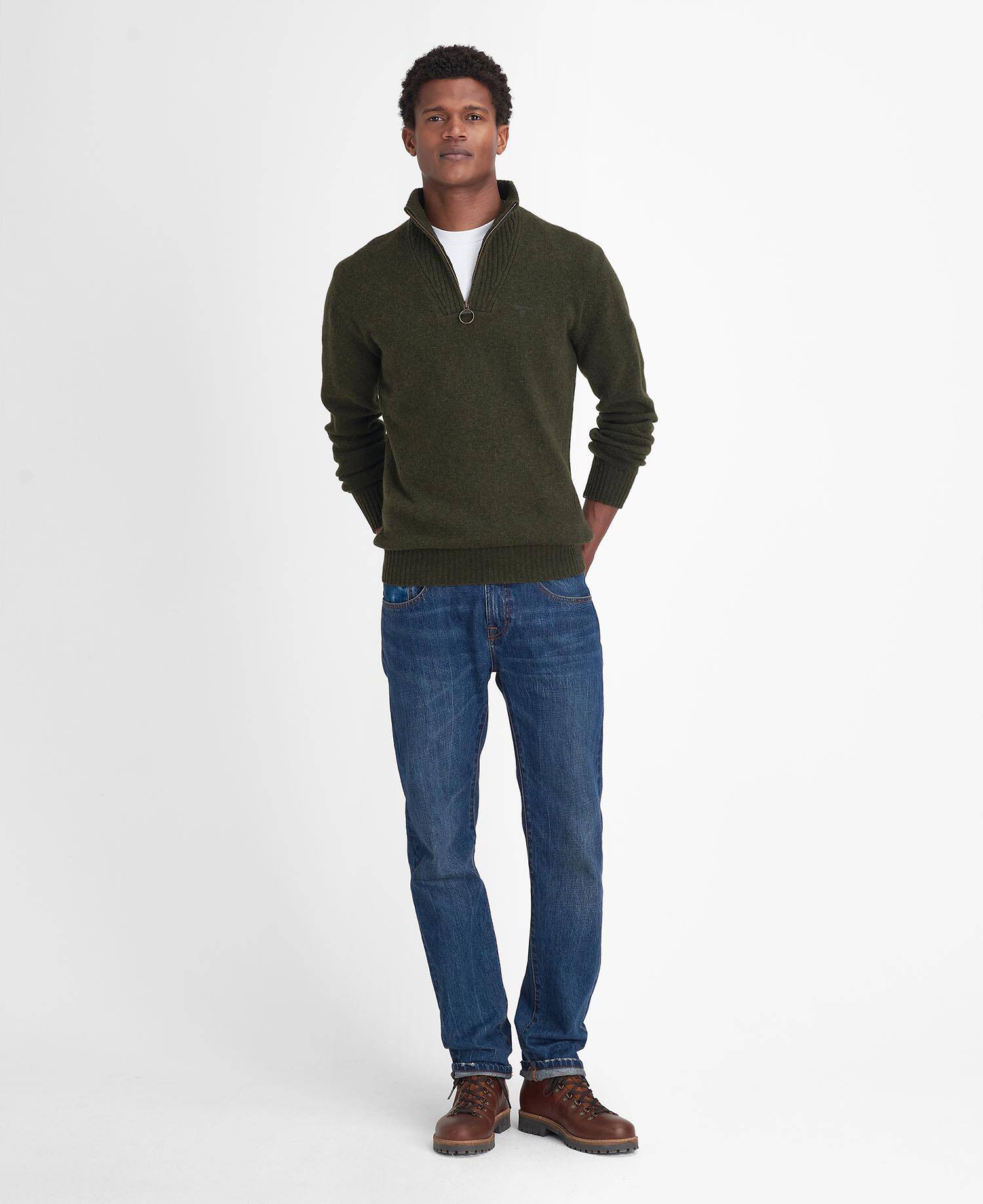 Essential Half-Zip Jumper image number 1