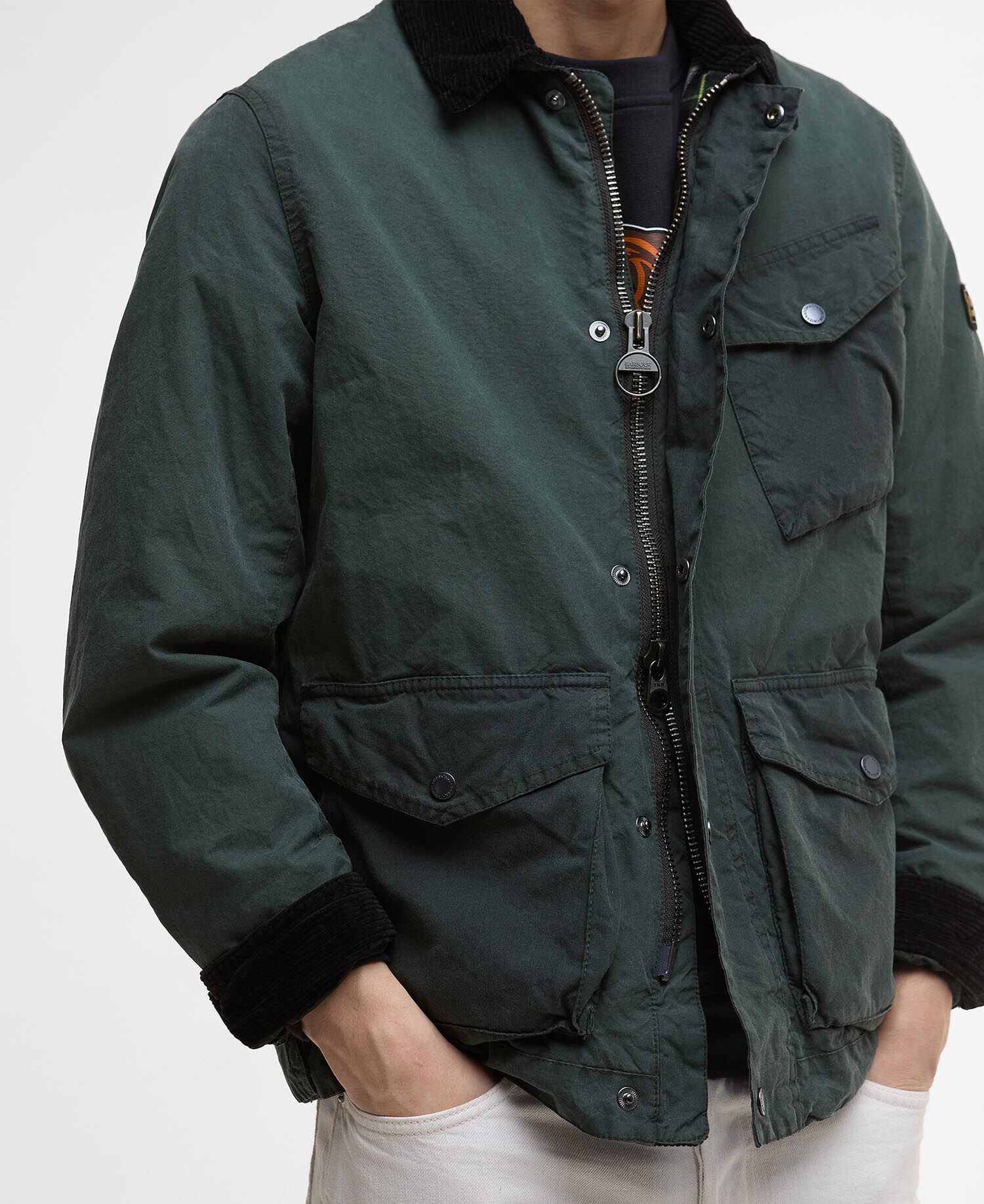 Buy Drifter Waxed Jacket for N/A 0.0 | BARBOUR_ROW