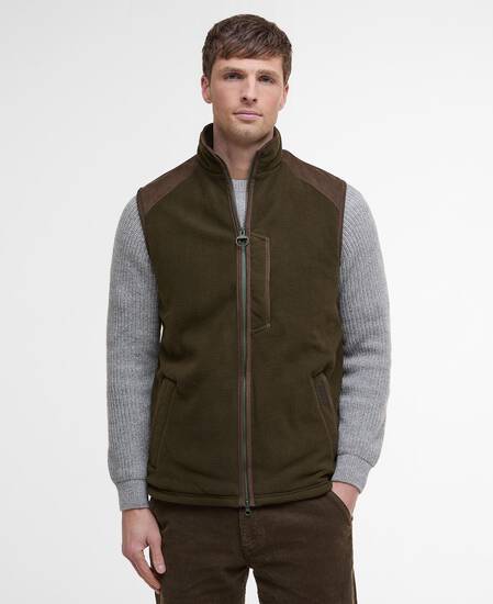 Active Fleece Gilet Olive