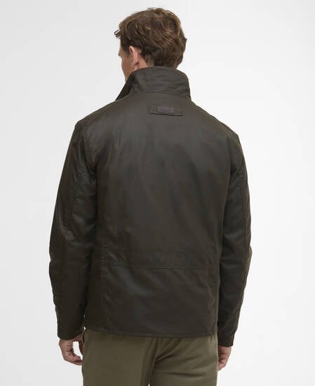 Sander Waxed Jacket Olive