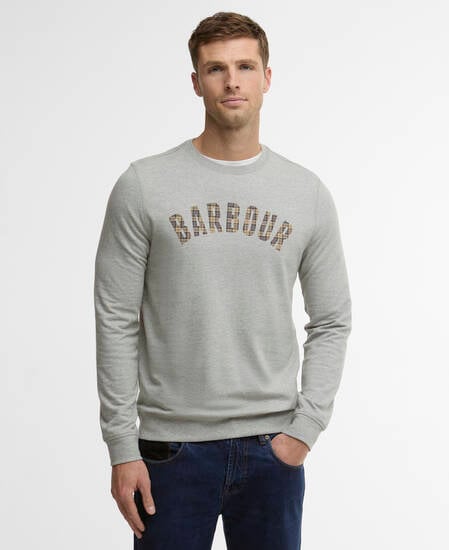 Berwick Crew Neck Jumper Grey Marl
