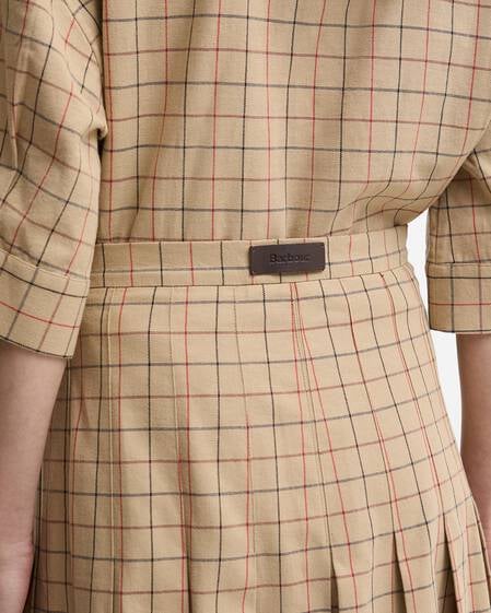 Hollington Tartan Midi Skirt Multi Tattersall