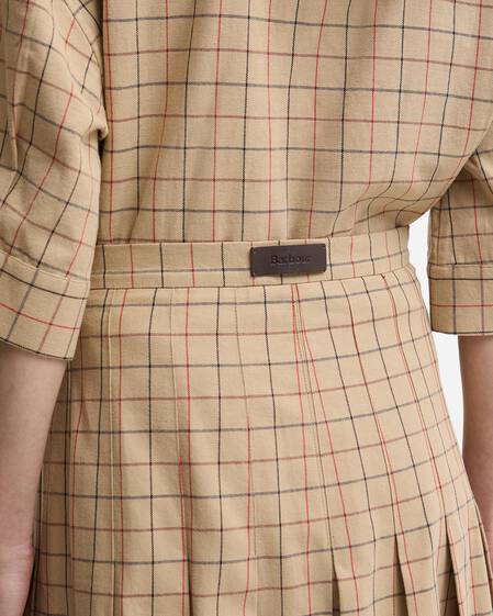 Hollington Tartan Midi Skirt Multi Tattersall