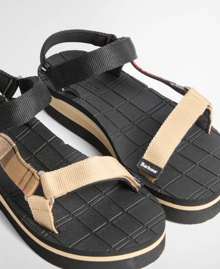 Sandalen Mila Black/Dress Tartan