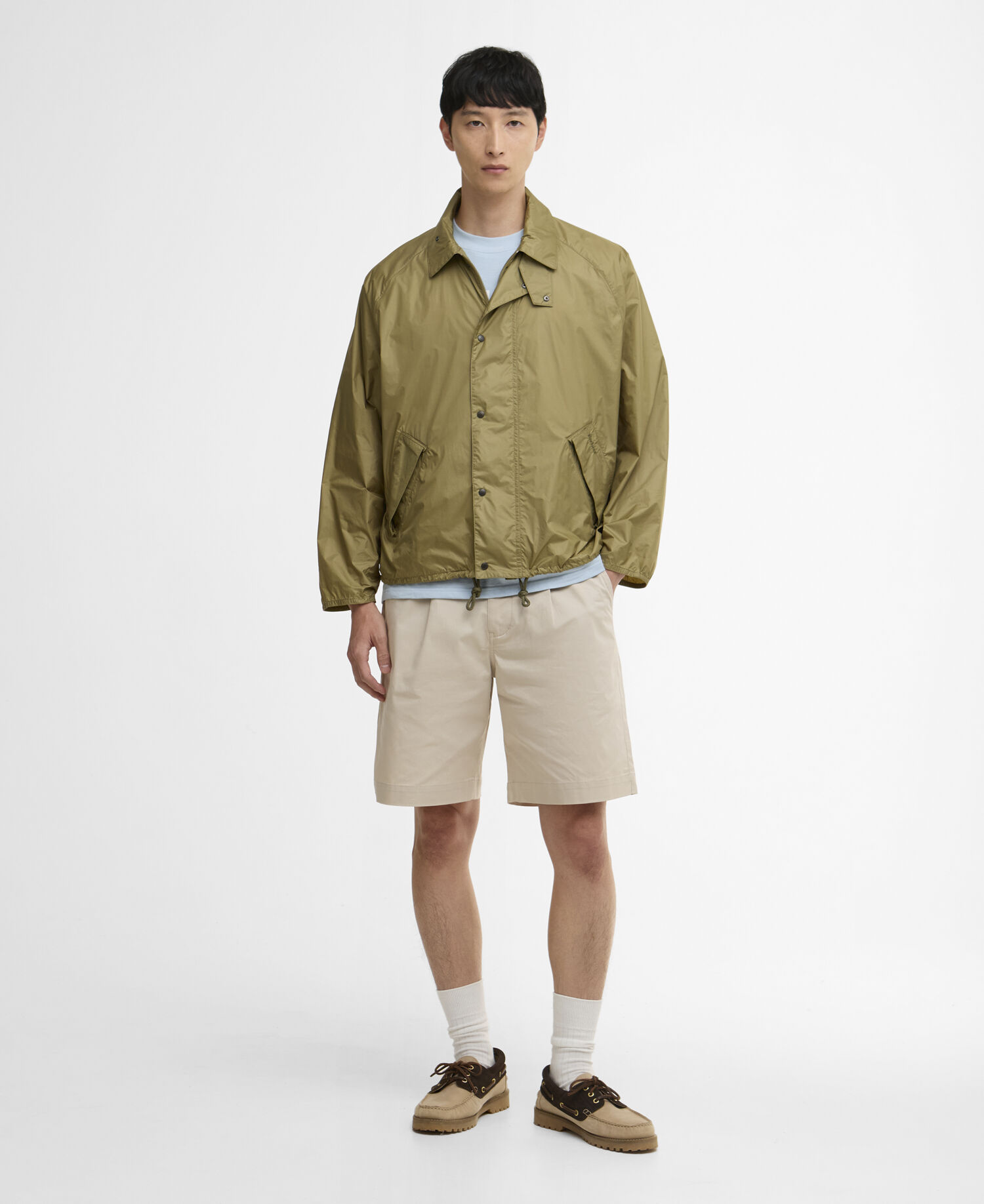 Transport UV Showerproof Jacket Bleached Olive