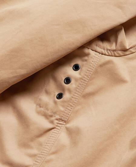 Transporter Oversized Casual Jacket Stone