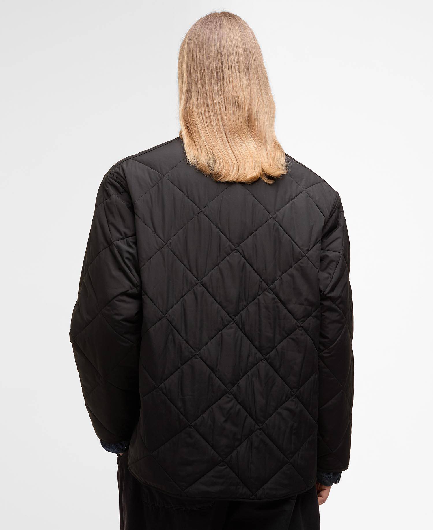 Barbour x Kaptain Sunshine Quilted Liner Black image number 2