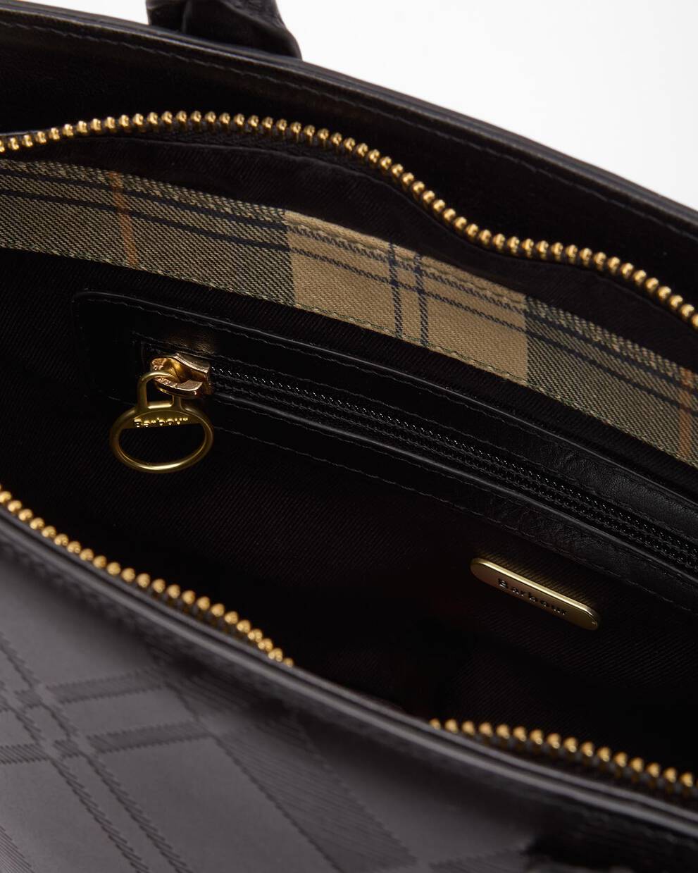 Birch Deboss Leather Tote Bag