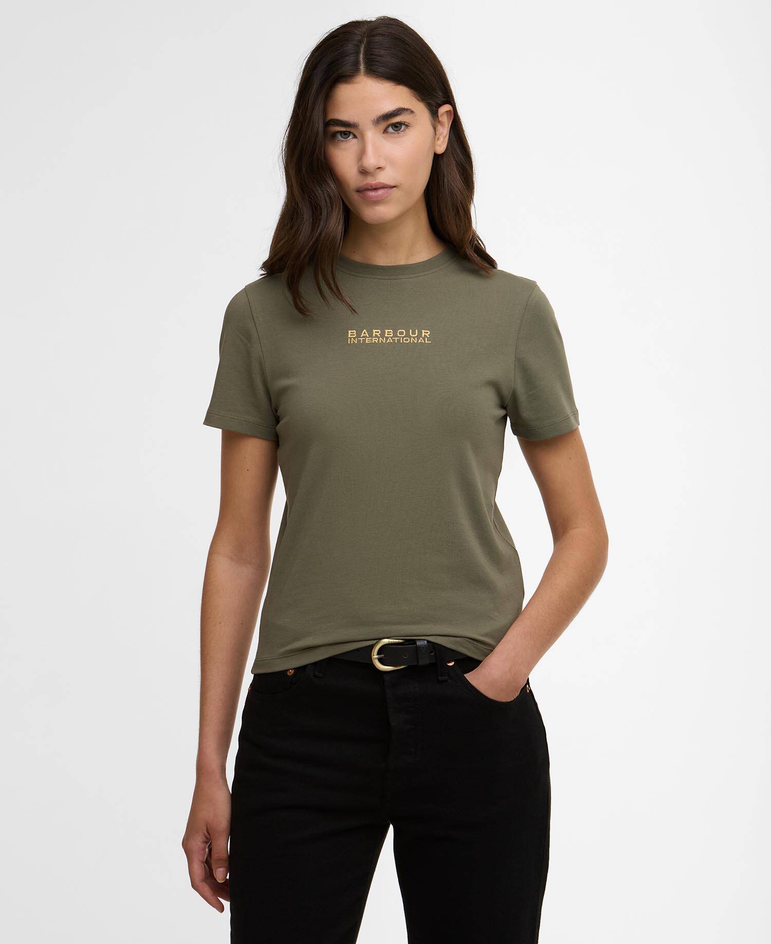 Devin T-Shirt Dusky Khaki image number 0