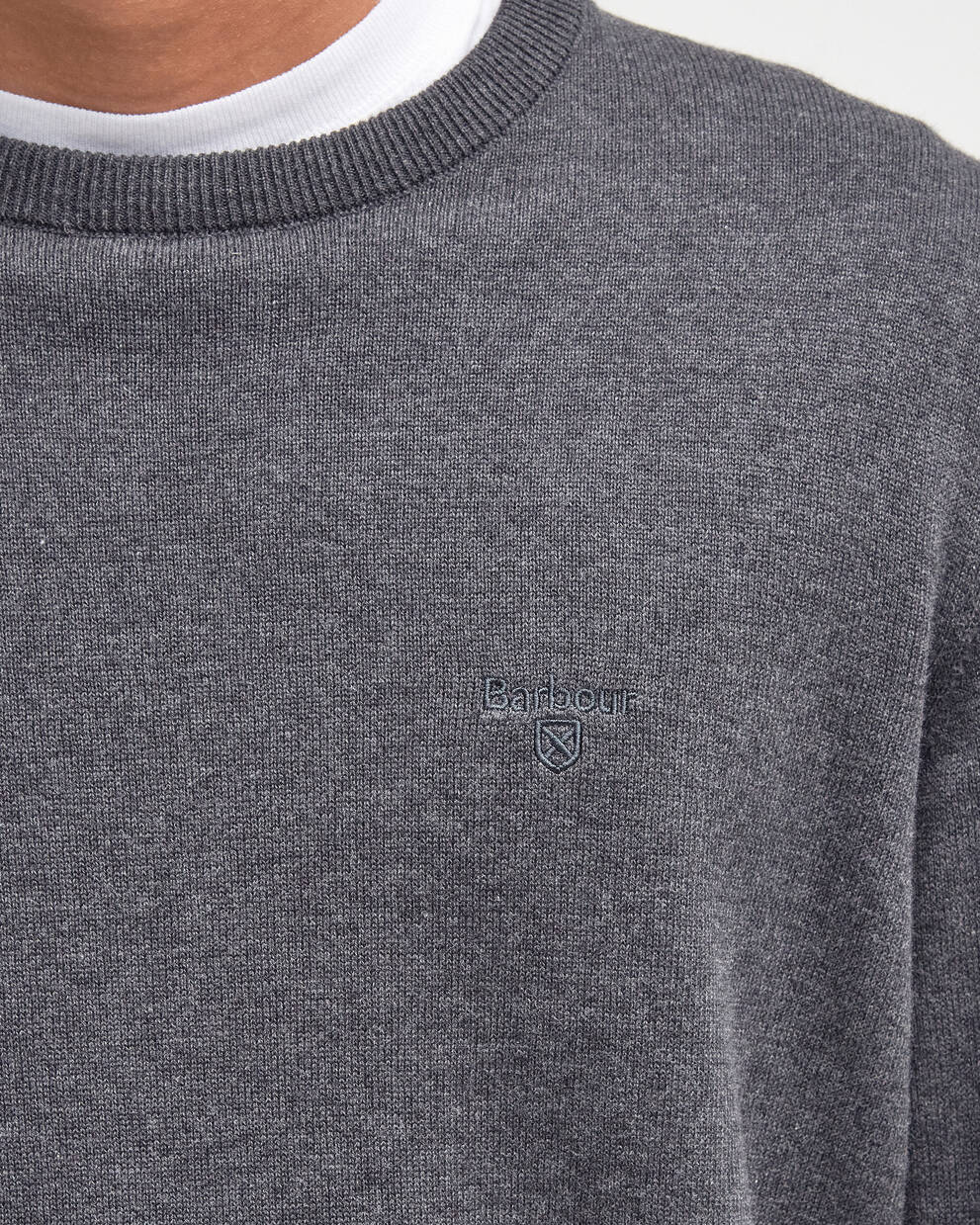 Pima Cotton Crew Neck Jumper