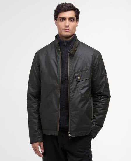 Chard Wax Jacket Archive Olive