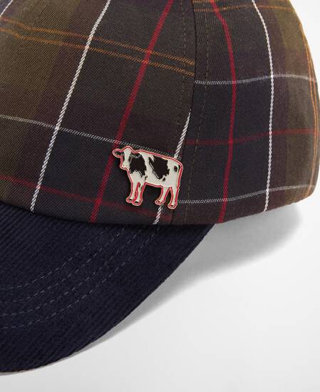 Cappellino Paul Smith loves Barbour Mixed Tartan