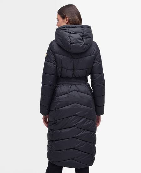 Track Line Quilted Jacket Classic Black