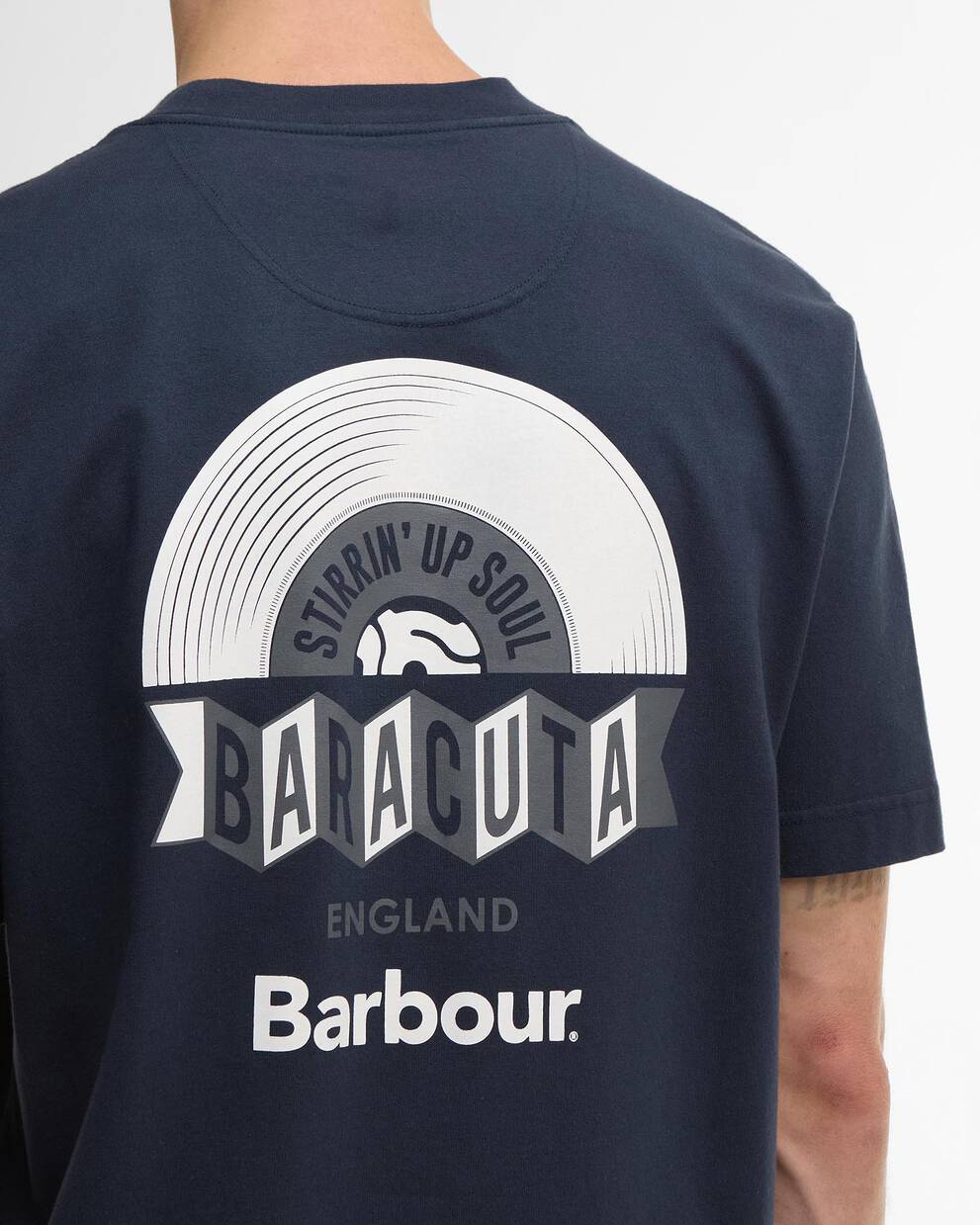 Barbour x Baracuta T-Shirt Vinyl Oversized