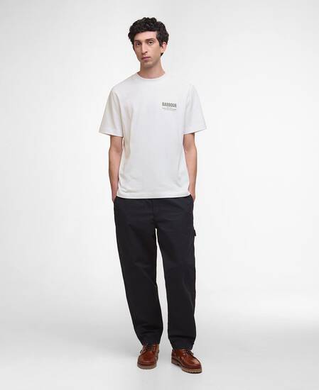 Glencourse Relaxed Graphic T-Shirt Whisper White