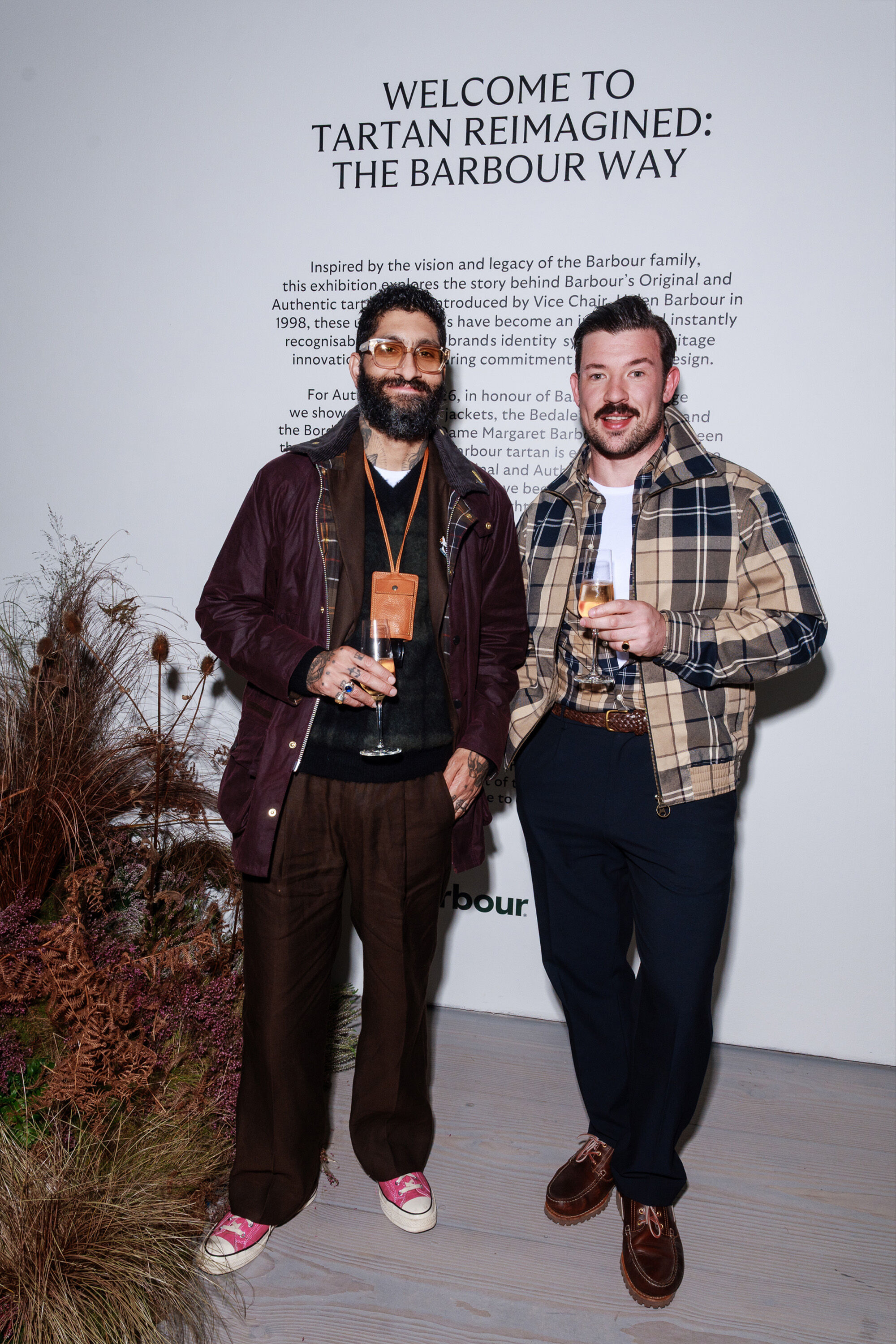 Leon Cerrone and Tom Manders - Original and Authentic Barbour Tartans