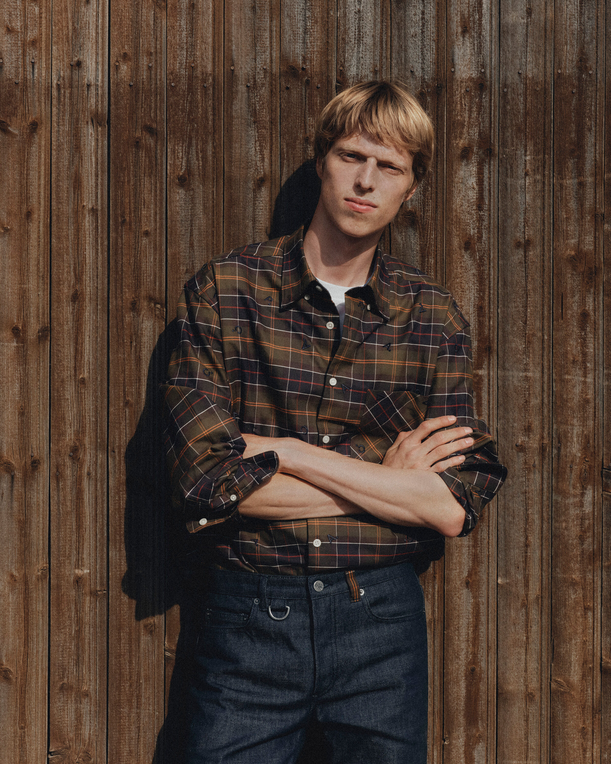 Barbour x A.P.C. Monogram Tartan Shirt