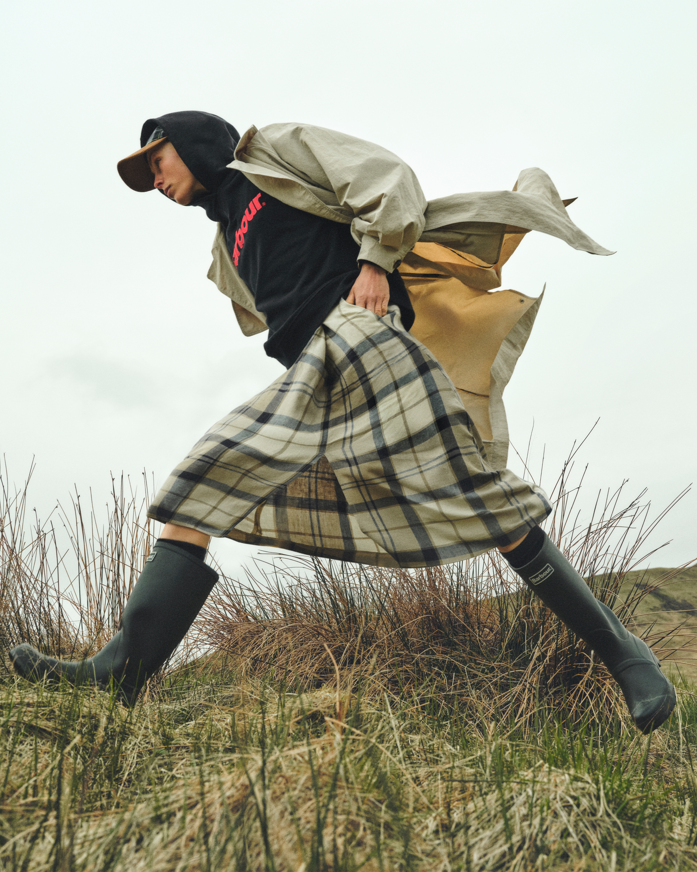 Dress Navy Tartan