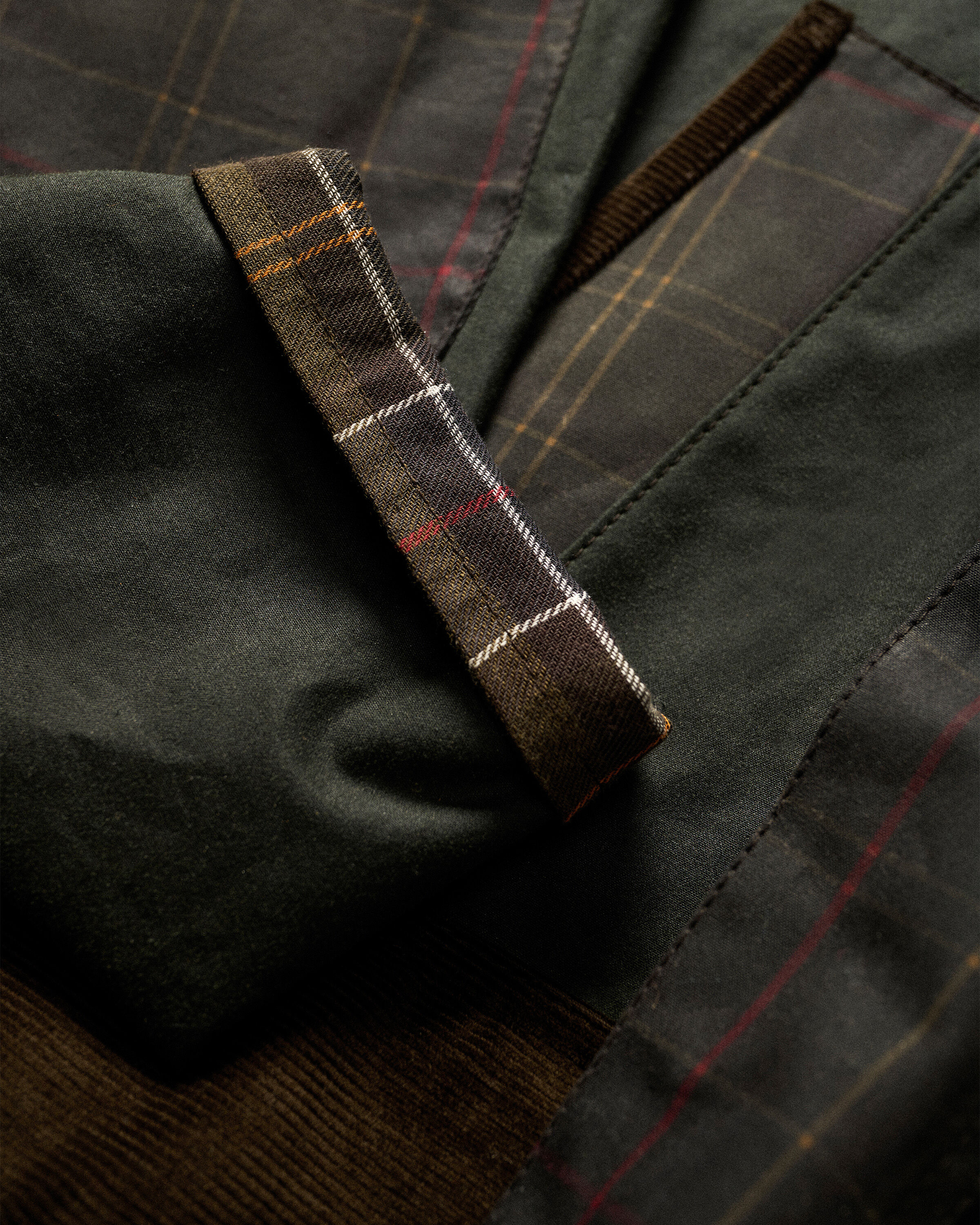 Turnback Tartan cuff