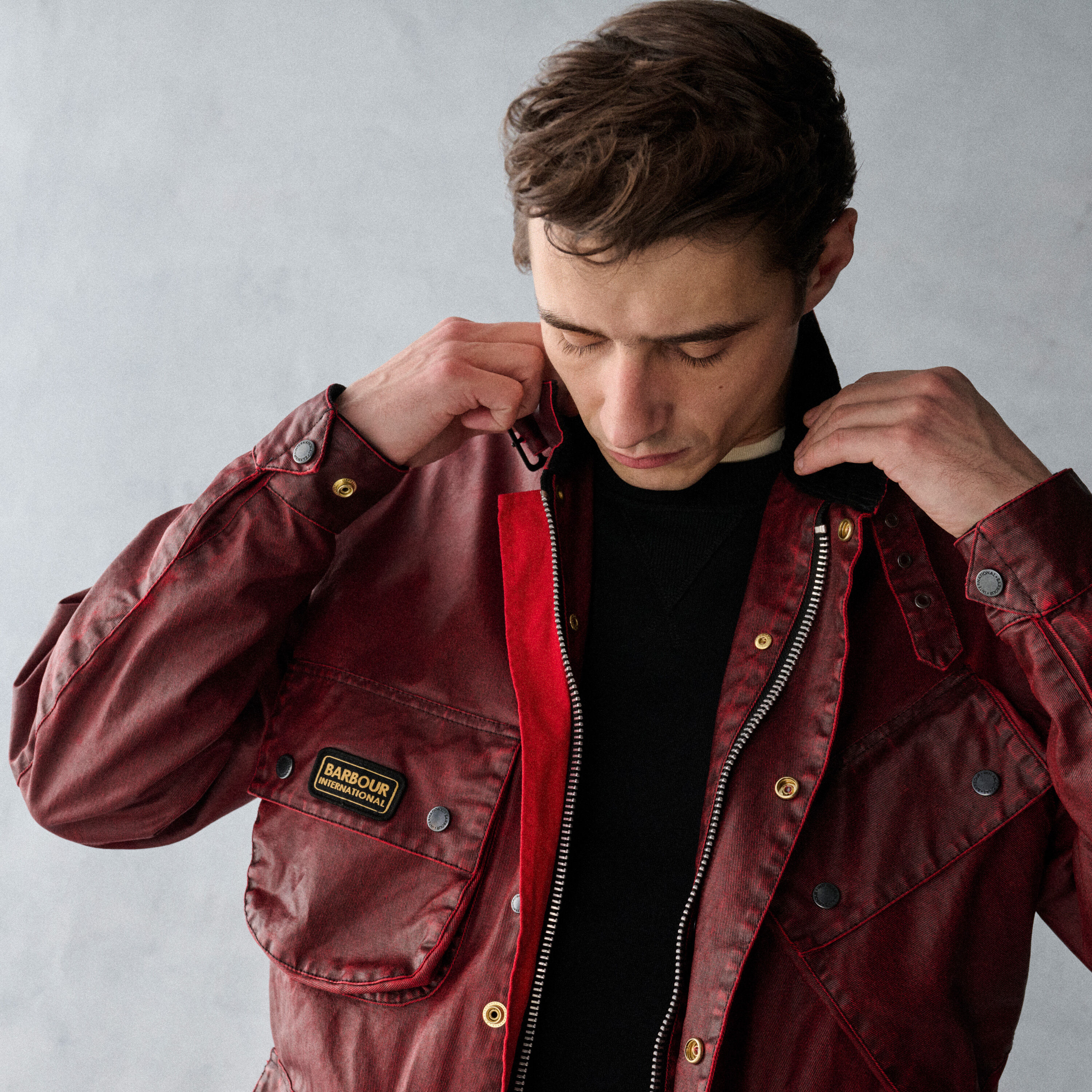 Distressed 90th Anniversary A7 Casual Jacket
