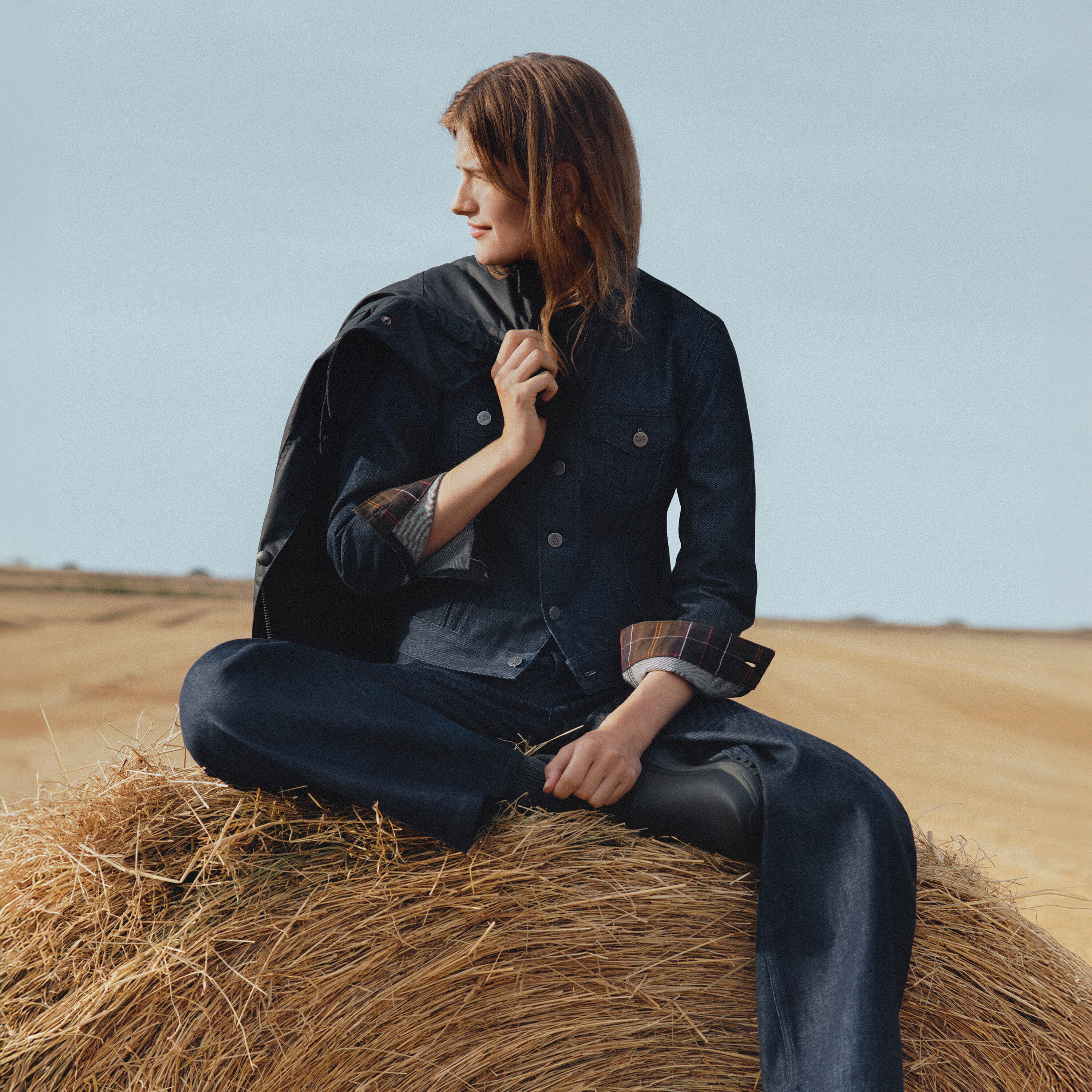 Barbour x A.P.C. Dion Denim Jacket