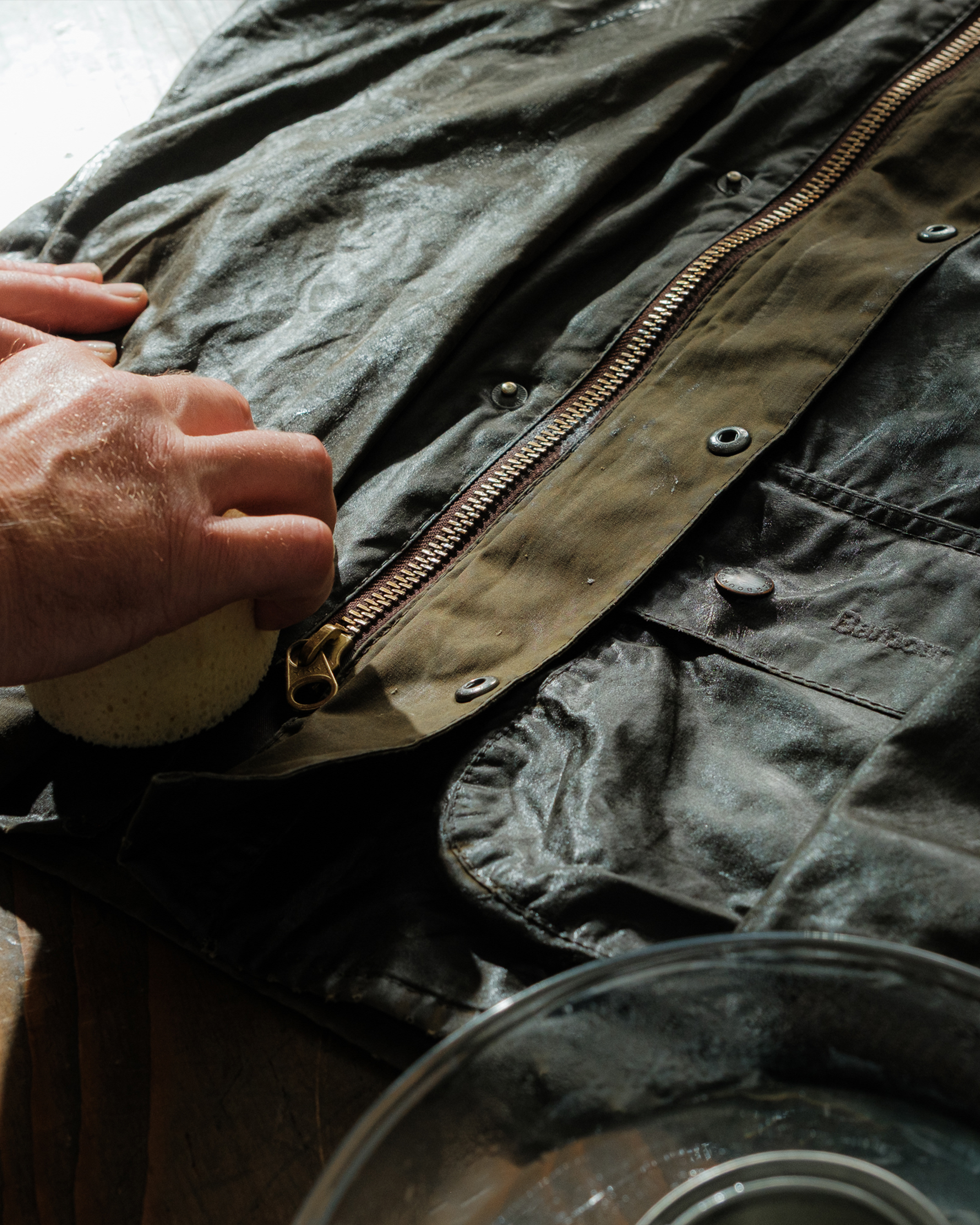 How to rewax a 4oz waxed jacket