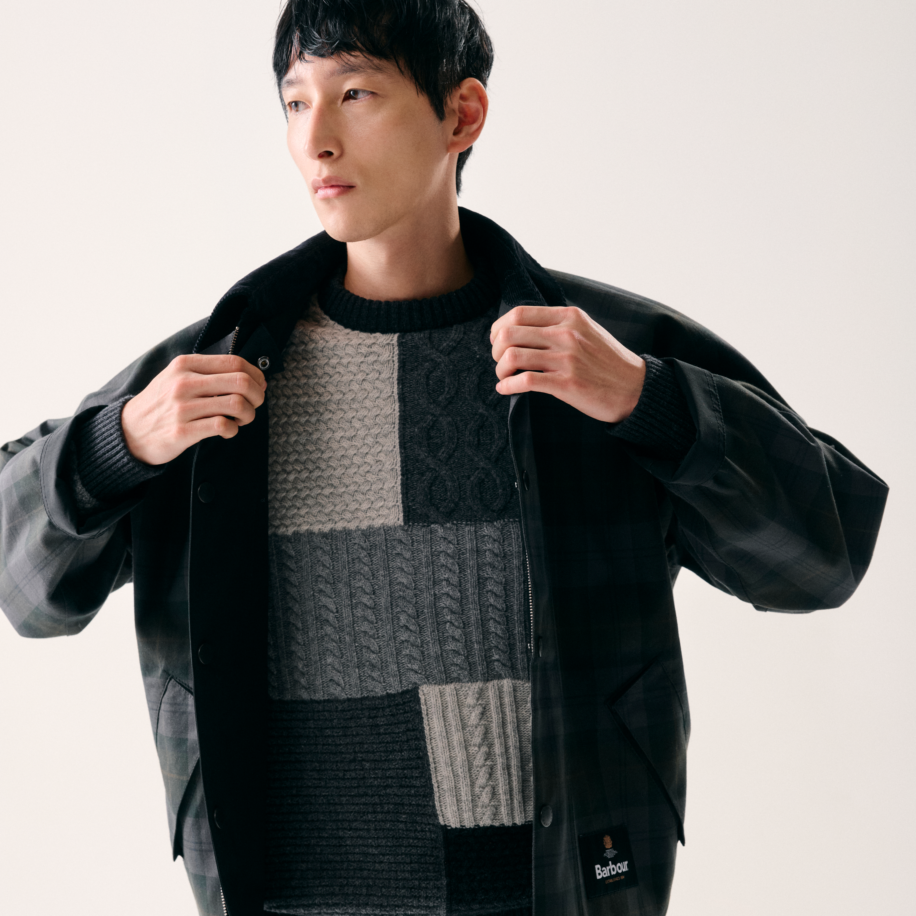 Barbour Oversized Reversible Transport Jacket