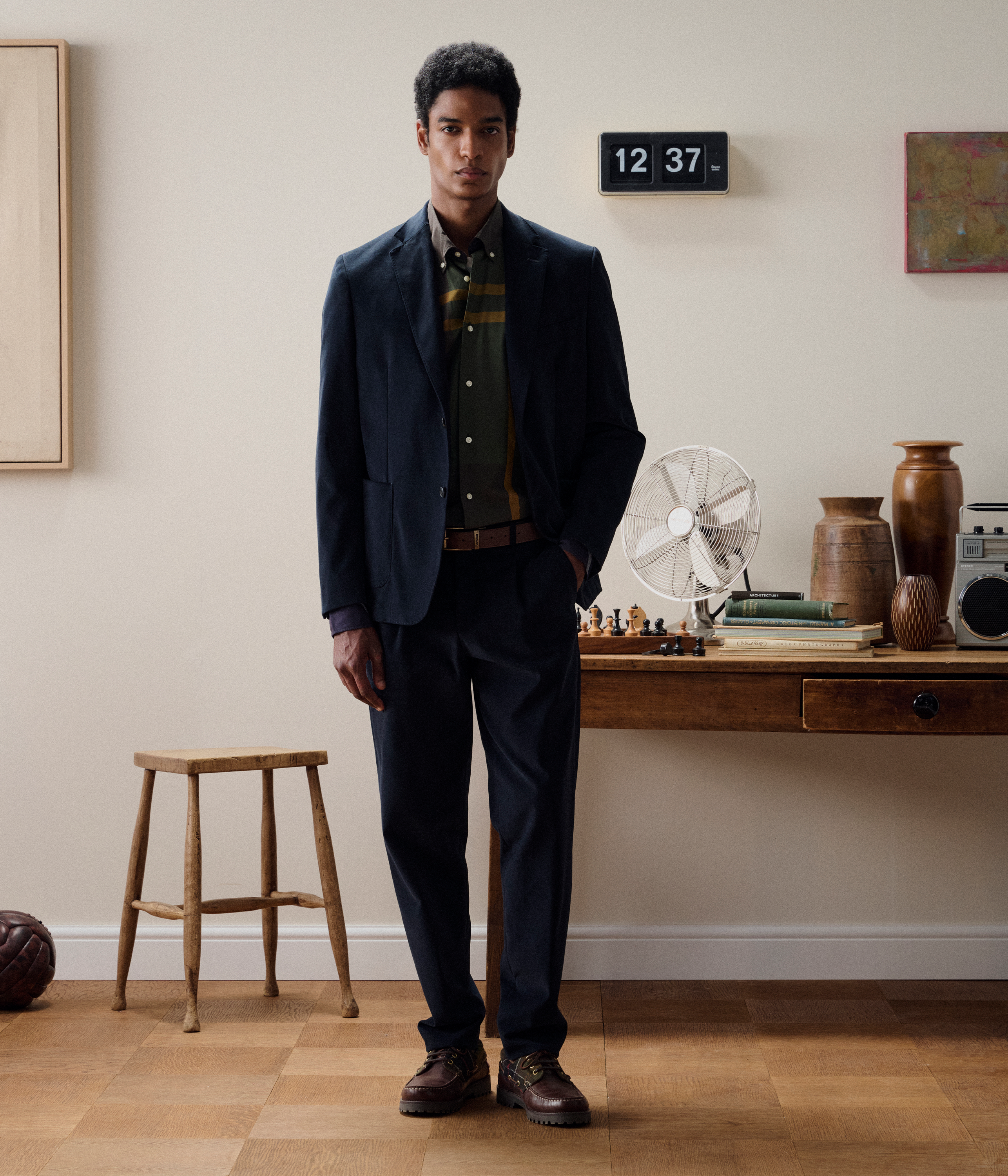 Oversized Tartan Dunoon Shirt
