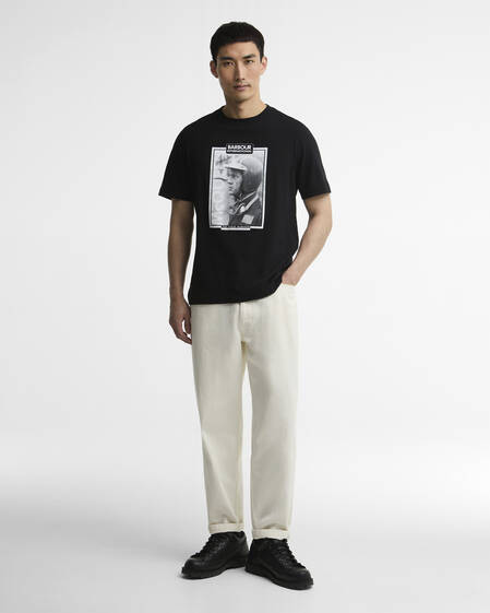 T-Shirt Steve McQueen Ramshaw Graphic Black