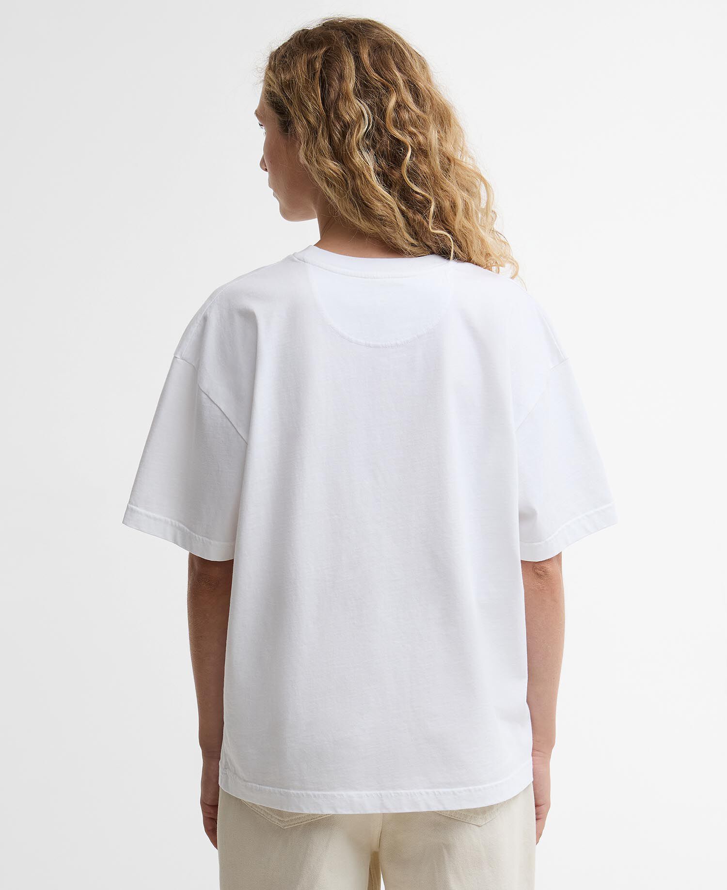 Barbour x Mul Heaton Oversized T-Shirt White