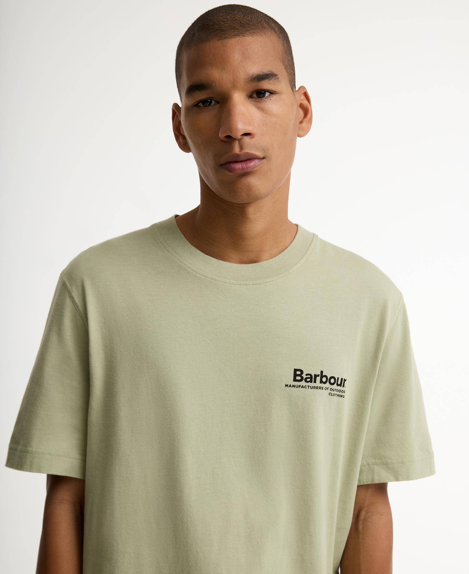 Kaber Graphic Relaxed T-Shirt Mineral Green image number 3