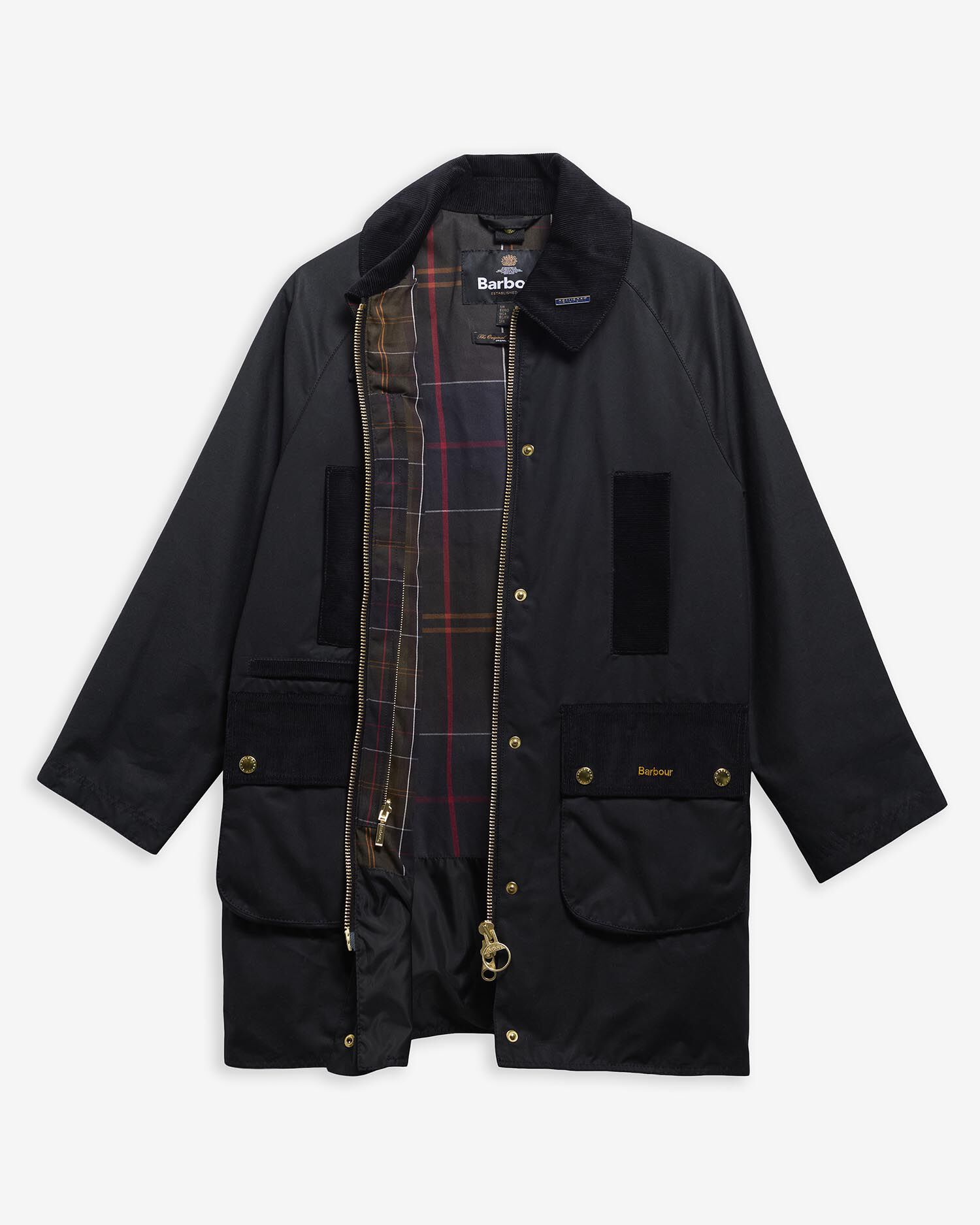 Icons Modern Beaufort Waxed Jacket Black/Classic