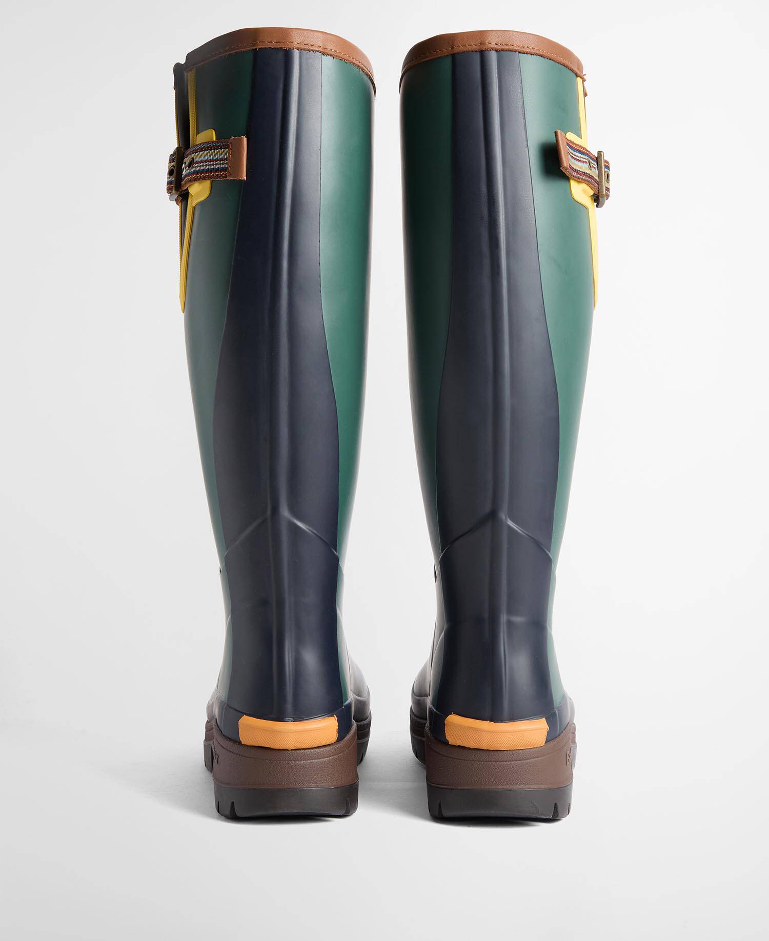 Paul Smith Loves Barbour Damen Gummistiefel Bottle Green image number 2