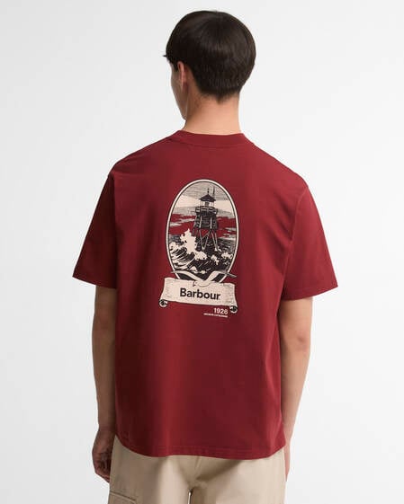 1926 Graphic Oversized T-Shirt Wine