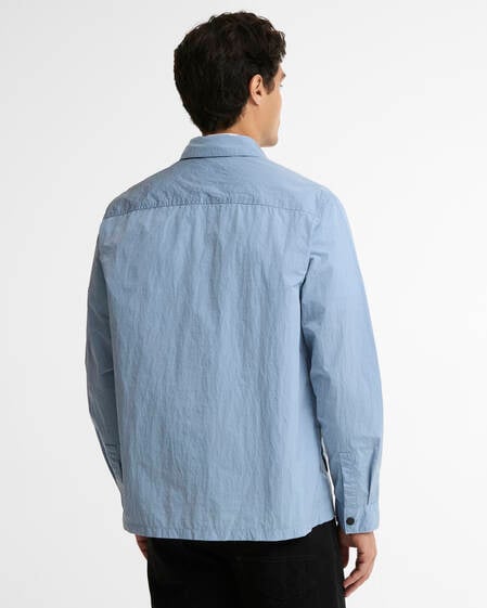 Inline Overshirt Powder Blue