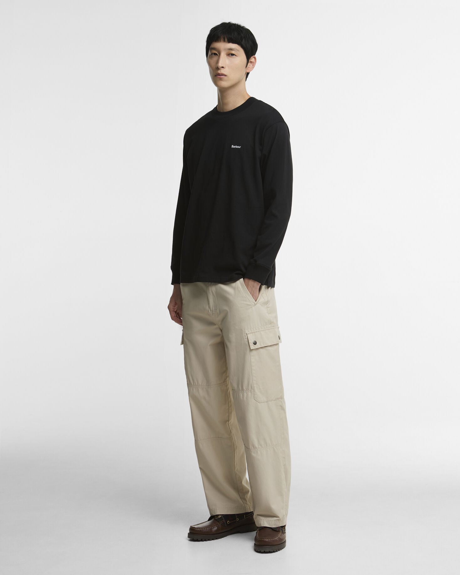 Logo Oversized Long-Sleeved T-Shirt