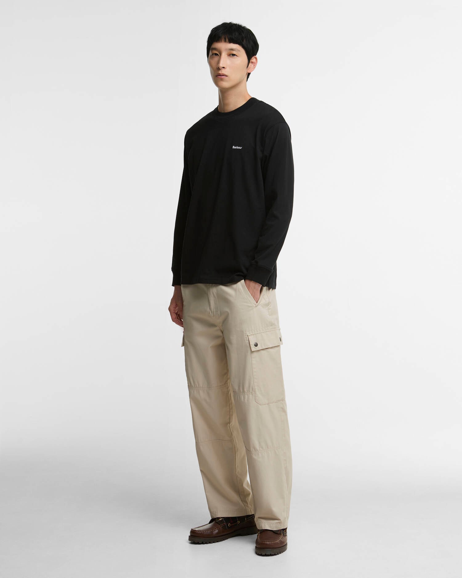 Logo Oversized Long-Sleeved T-Shirt image number 1