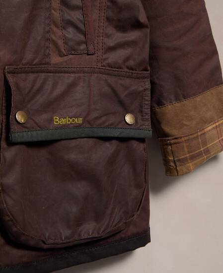 Barbour Re-loved Women's Beadnell Waxed Jacket - Size 12 Rustic