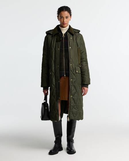 Rudson Quilted Jacket Olive/Shadow Classic