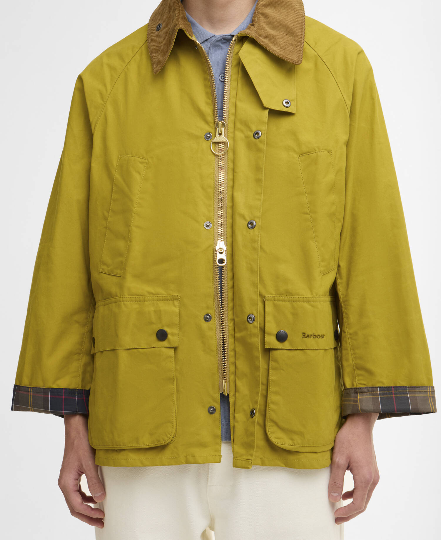 Freizeitjacke Oversized Bedale Olivine image number 4