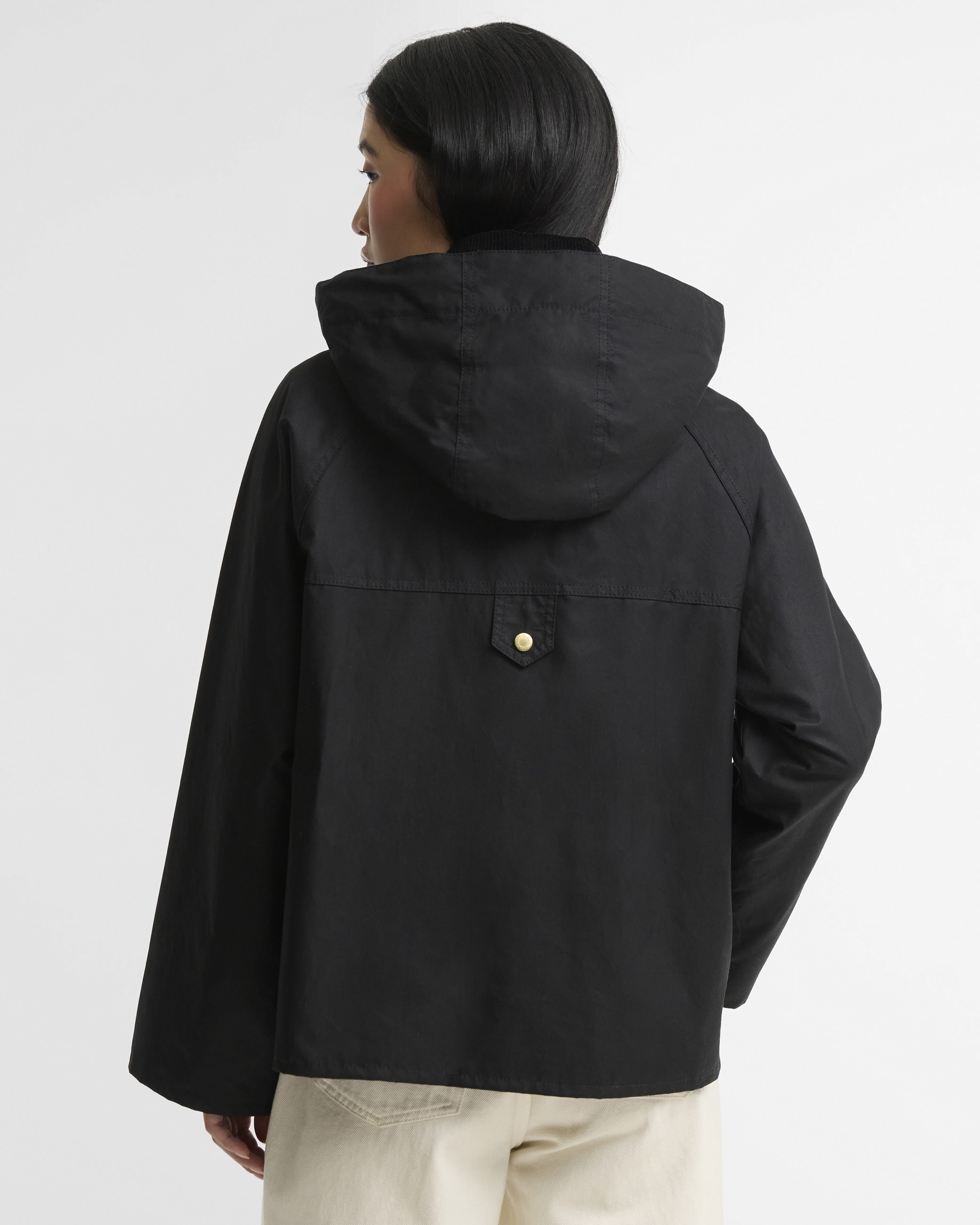 Carville Waxed Jacket Black/Ancient