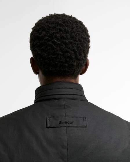 Corbridge Waxed Jacket Black-Classic