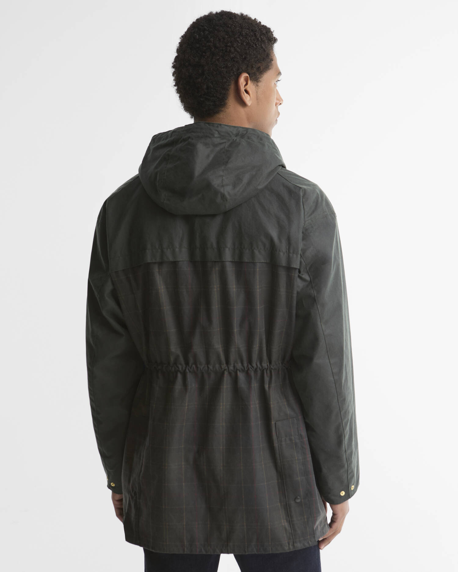Icons Tartan Durham Waxed Jacket Classic Tartan image number 2