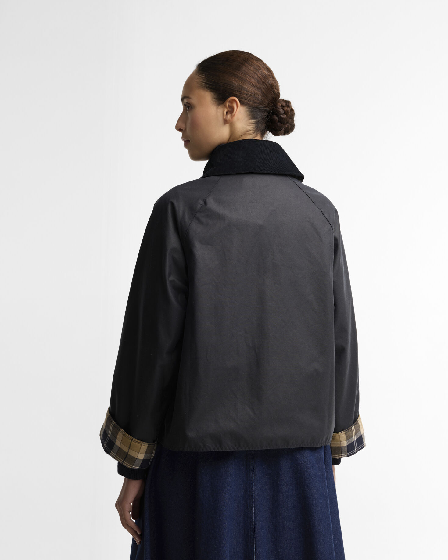 Icons Modern Spey Waxed Jacket Navy/Birchwood