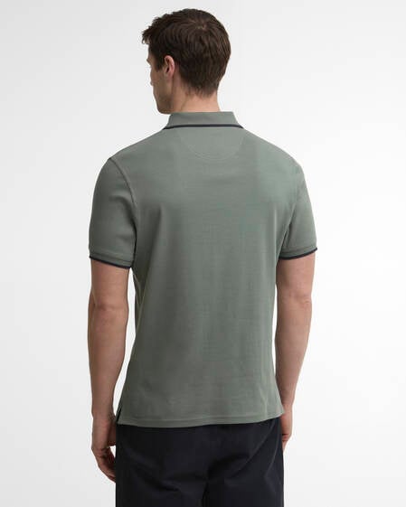 Polo Callock leggermente aderente Agave Green