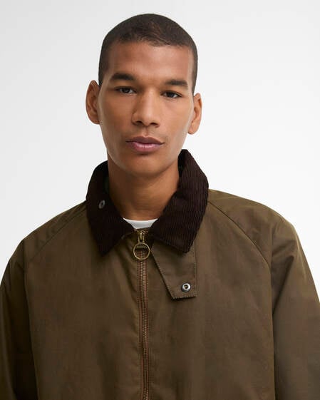 Wachsjacke Bedale Short Brown