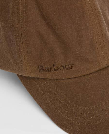 Waxed Sports Cap Tan