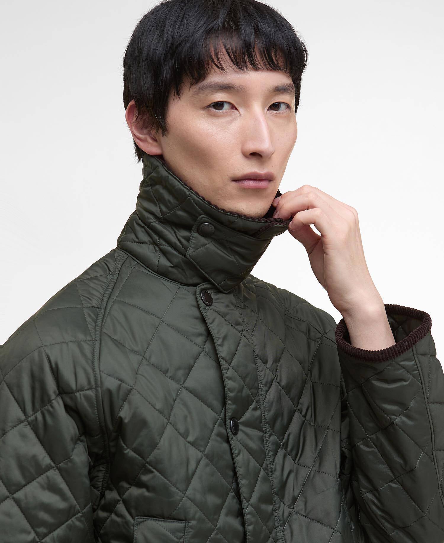 Bedale Quilted Jacket Sage image number 3