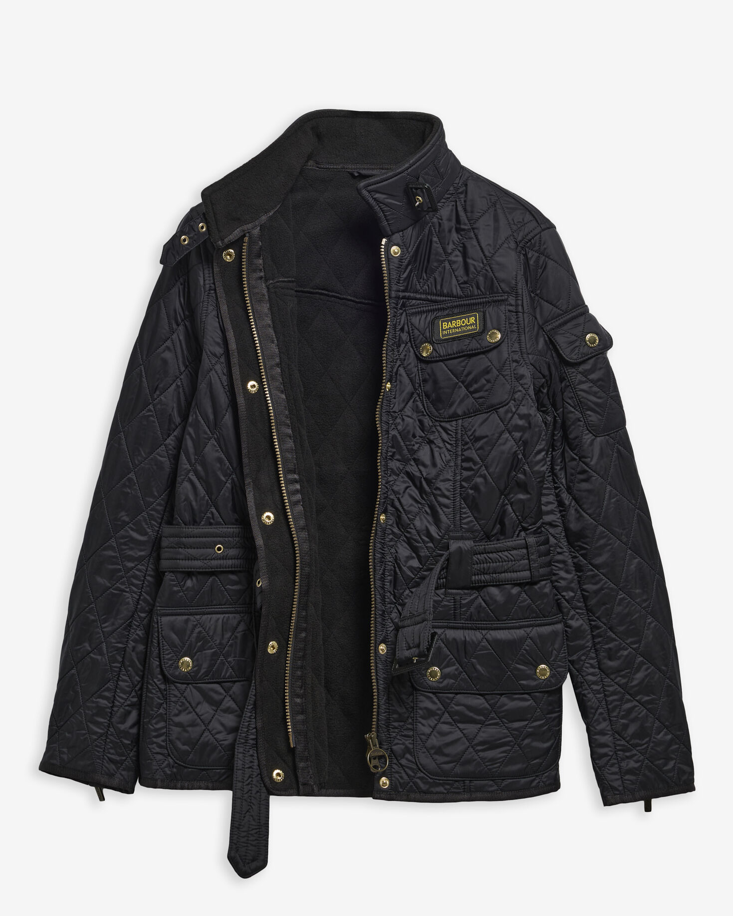International Polarquilt Jacket Black-Black